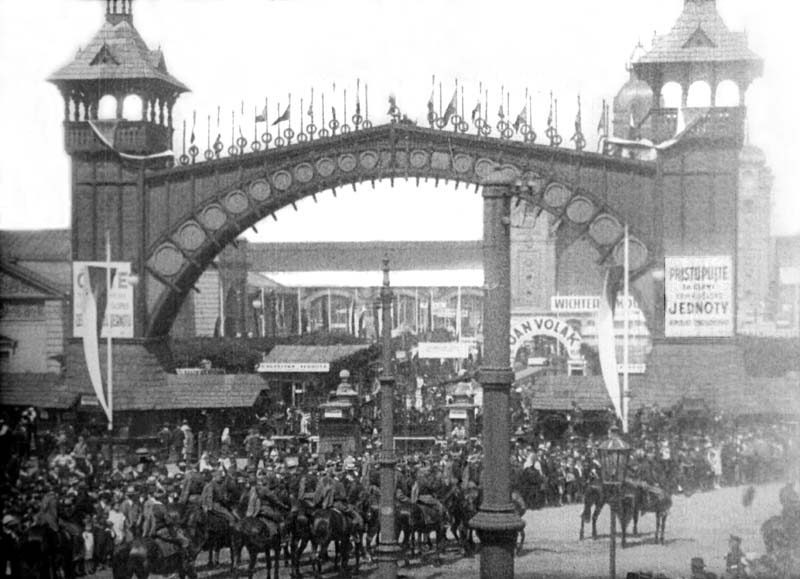 Zájezd deputací Selských jízd na hospodářskou výstavu v Praze roku 1925 - picture 4